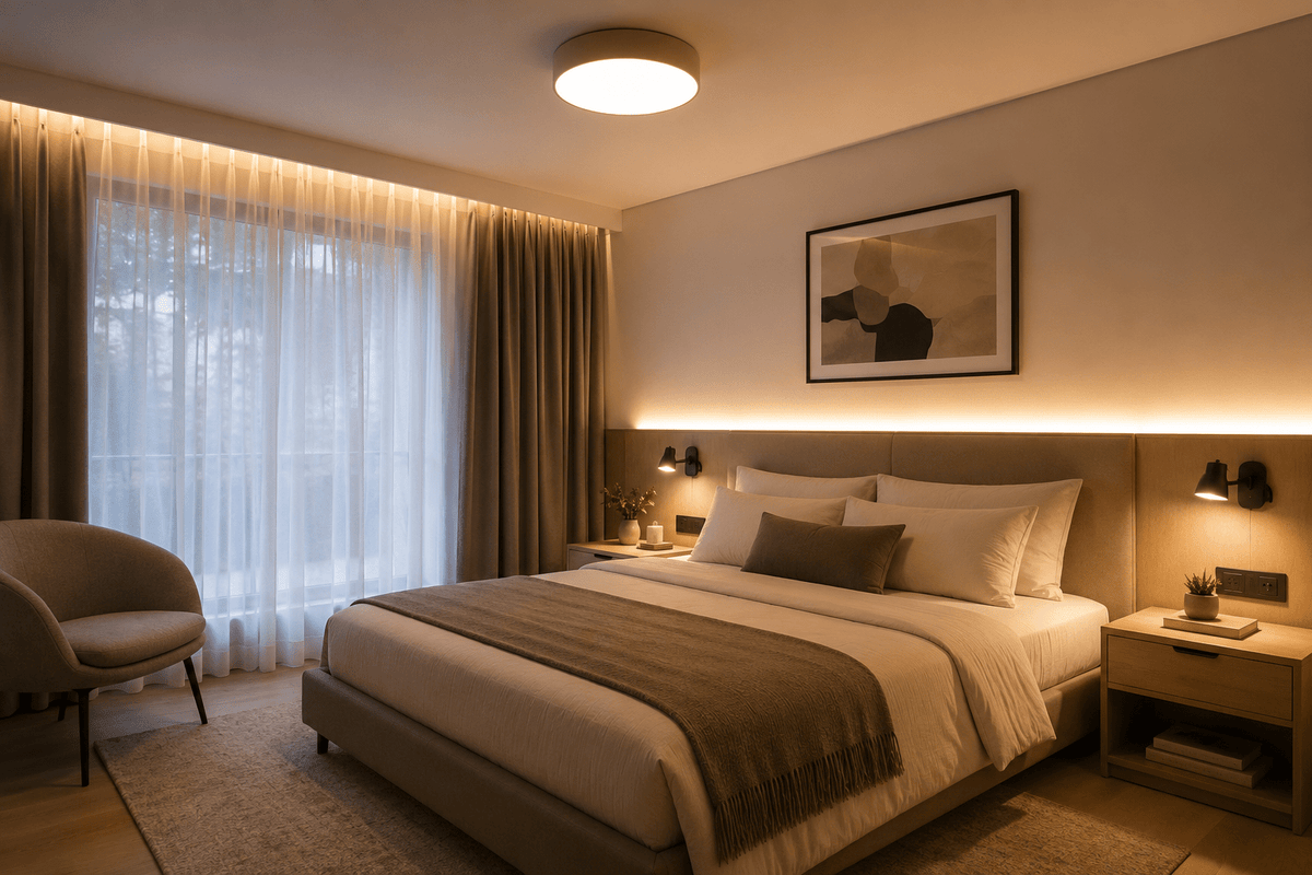 Iluminación para dormitorio: guía práctica LED - Barcelona LED Argentina