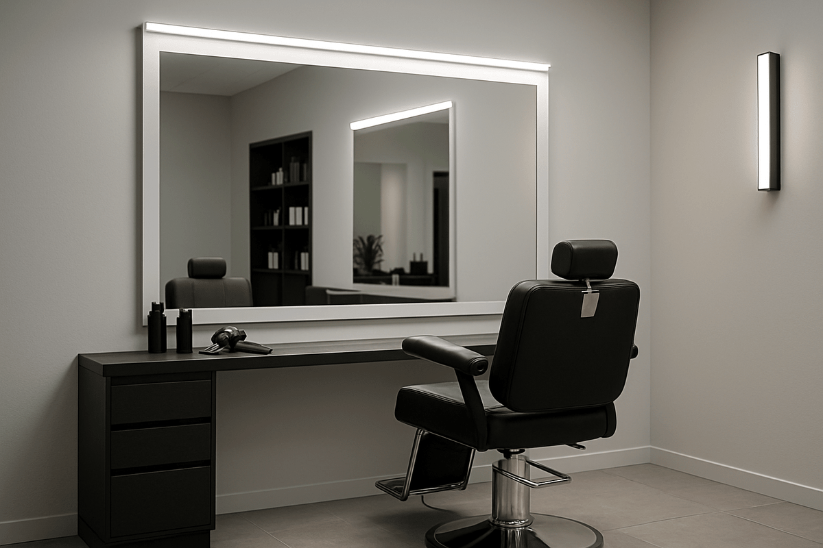 Iluminación para peluquería: guía profesional - Barcelona LED Argentina