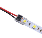 Conector Tira a cable PCB 10mm - IP20 - máx. 24V - 2 Pines