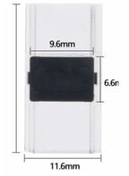 Conector tira a tira PCB 10mm - IP20 - máx. 24V - 2 pines