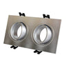 Cardan empotrable basculante para 2 bombillas GU10, MR16
