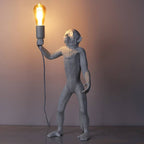 Lámpara mono de resina "Micu" (1)