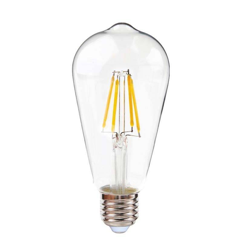 Bombilla LED Vintage Filamento - E27 ST64 - 6W