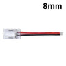 Conector para inicio de tira LED COB monocolor de 8mm