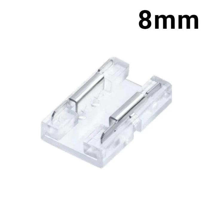 Conector tira a tira COB monocolor - Ancho 8mm - 2 pines - IP20