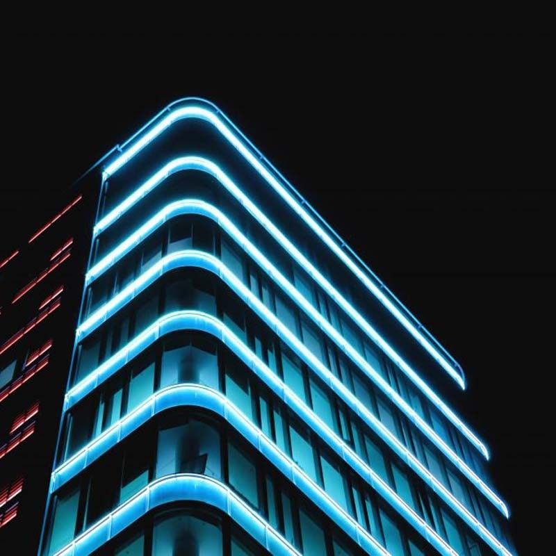 Neón LED flexible 24V DC - 12x12mm - 10 metros - Kit completo - 11W/m - IP67 - Curvatura vertical (2)