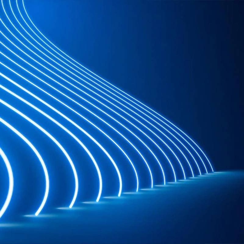 Neón LED flexible 24V DC - 12x12mm - 10 metros - Kit completo - 11W/m - IP67 - Curvatura vertical (1)