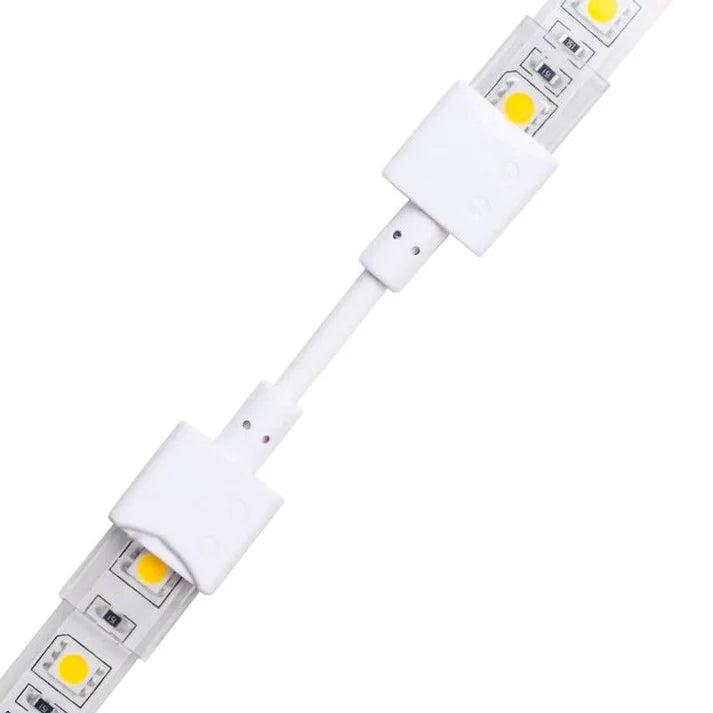 Conector estanco Tira LED a Tira LED con cable - Tira 10 mm - IP68 - 2 pines