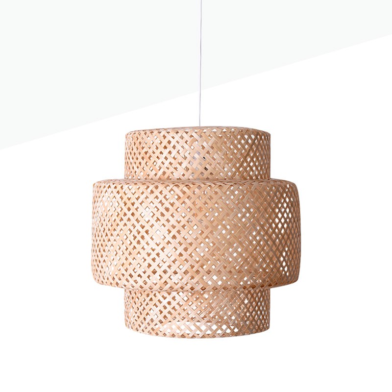 Lámpara colgante de mimbre "Onna"