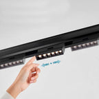 Carril magnético 20mm empotrable - 48V - 2 metros