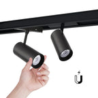 Foco LED para carril magnético 48V - 18W - 2800K