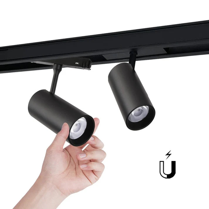 Foco LED para carril magnético 48V - 18W - 2800K