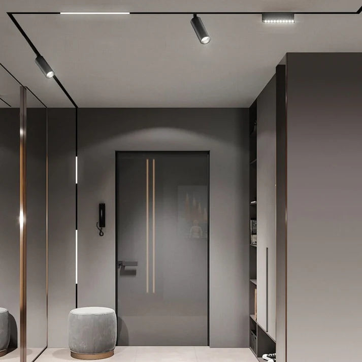 Foco LED para carril magnético 48V - 18W - 2800K