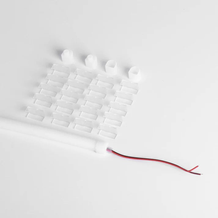 Neón LED flexible 24V DC - 12x12mm - 10 metros - Kit completo - 11W/m - IP67 - Curvatura vertical