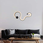 Aplique de pared moderno "WAVE" - 40W - 2800K