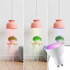 Bombilla LED GU10 RGBW inteligente - 5W - Con control remoto