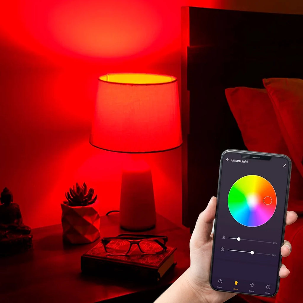 Bombilla Smart WIFI RGB + CCT - E27 9W