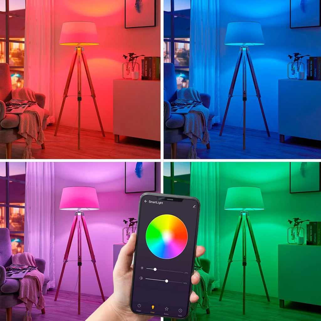 Bombilla Smart WIFI RGB + CCT - E27 9W
