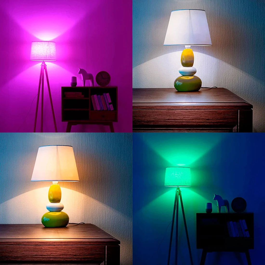 Bombilla Smart WIFI RGB + CCT - E27 9W