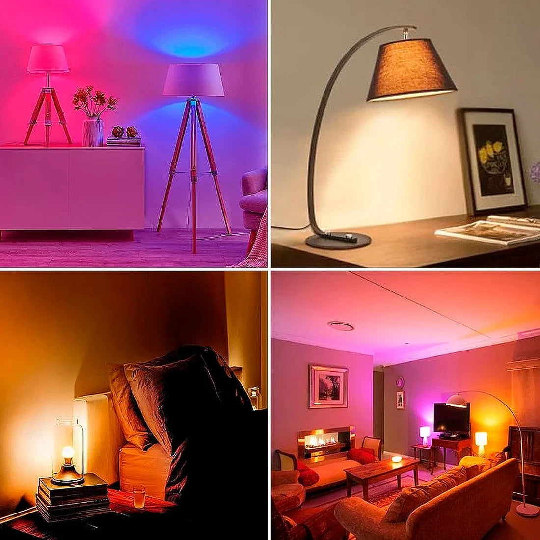 Bombilla Smart WIFI RGB + CCT - E27 9W