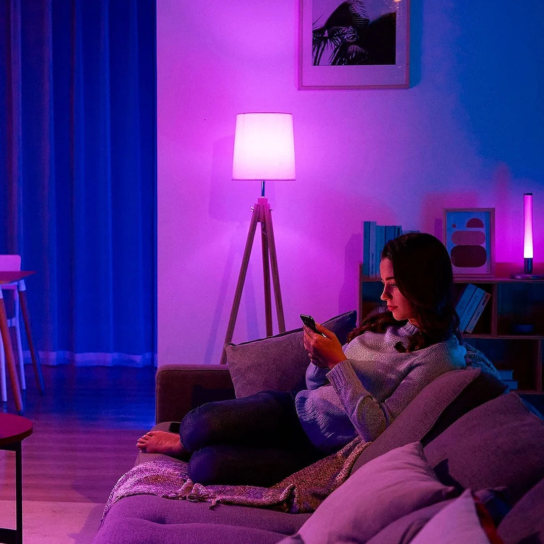 Bombilla Smart WIFI RGB + CCT - E27 9W