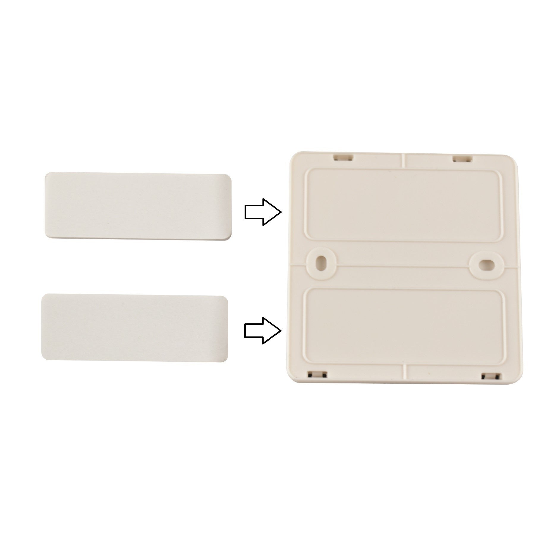 Controlador RGBW para tiras LED con panel táctil RF - 5-24V/DC