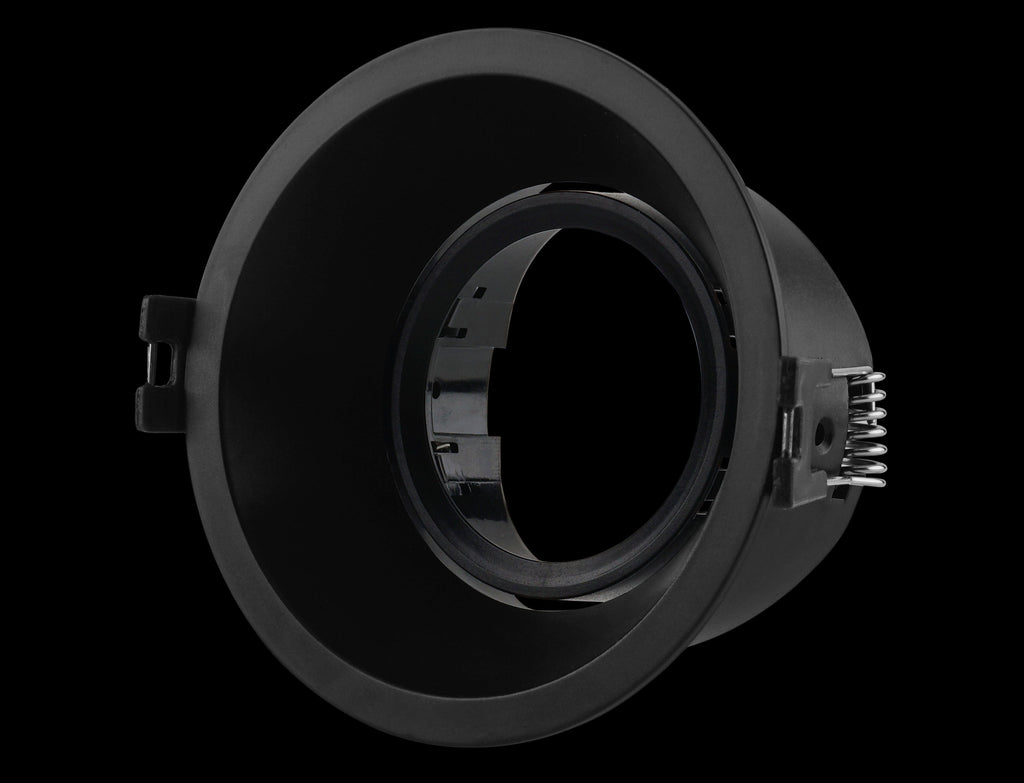 Aro downlight circular para bombilla GU10 / MR16 - Bajo UGR - Corte Ø 85 mm