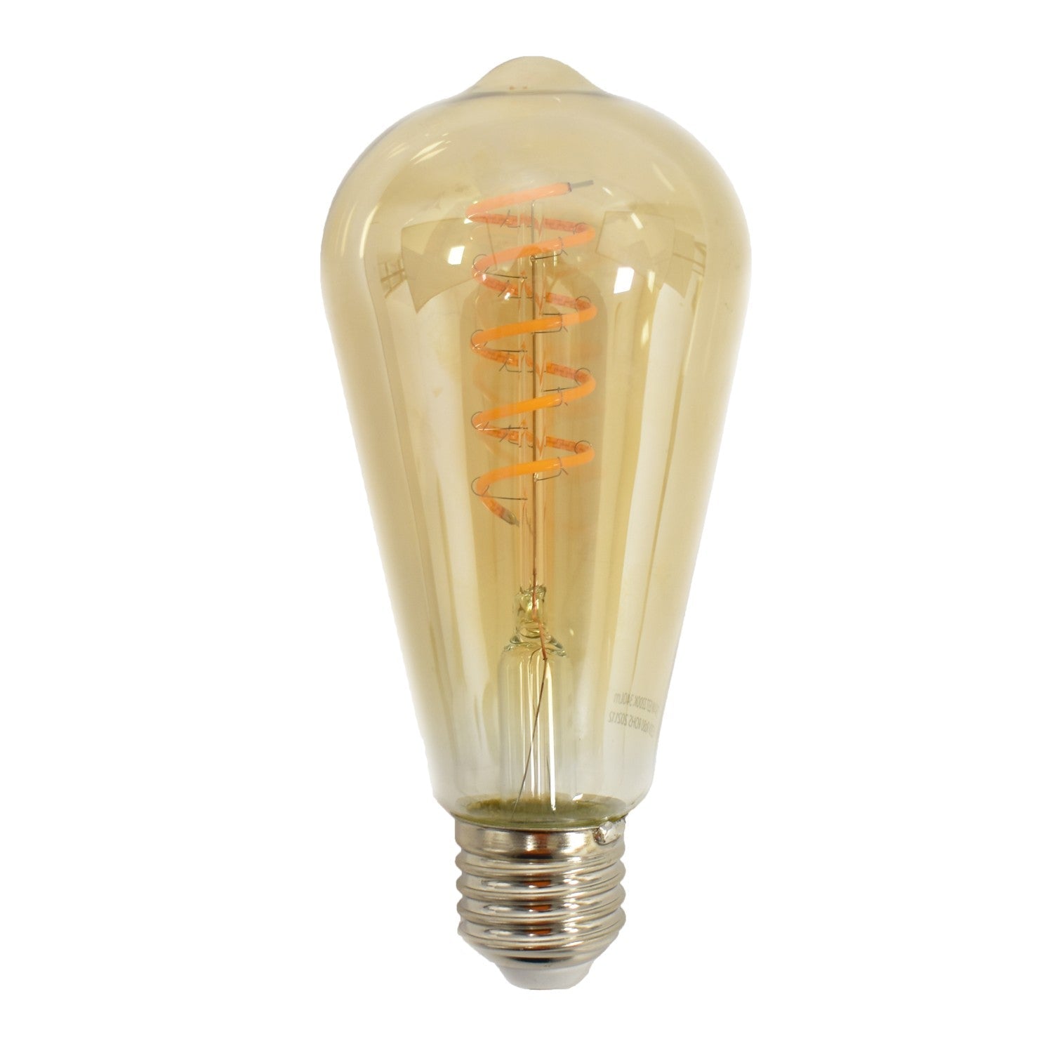 Bombilla LED filamento Edison E27 ST64 - 4W