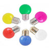 Lámparas de colores para guirnalda LED E27 G45 - 1W