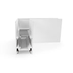 Unión en L para carriles magnéticos de superficie 20mm - Horizontal