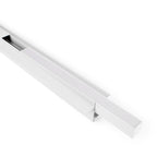 Luminaria lineal LED opal para carril magnético 48V - 10W - Blanco