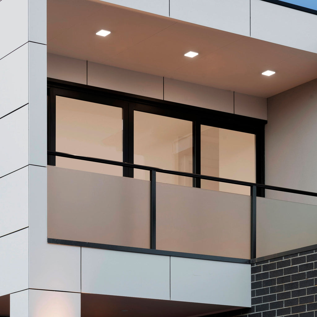 Plafón LED estanco cuadrado 15W - IP44 - 4000K