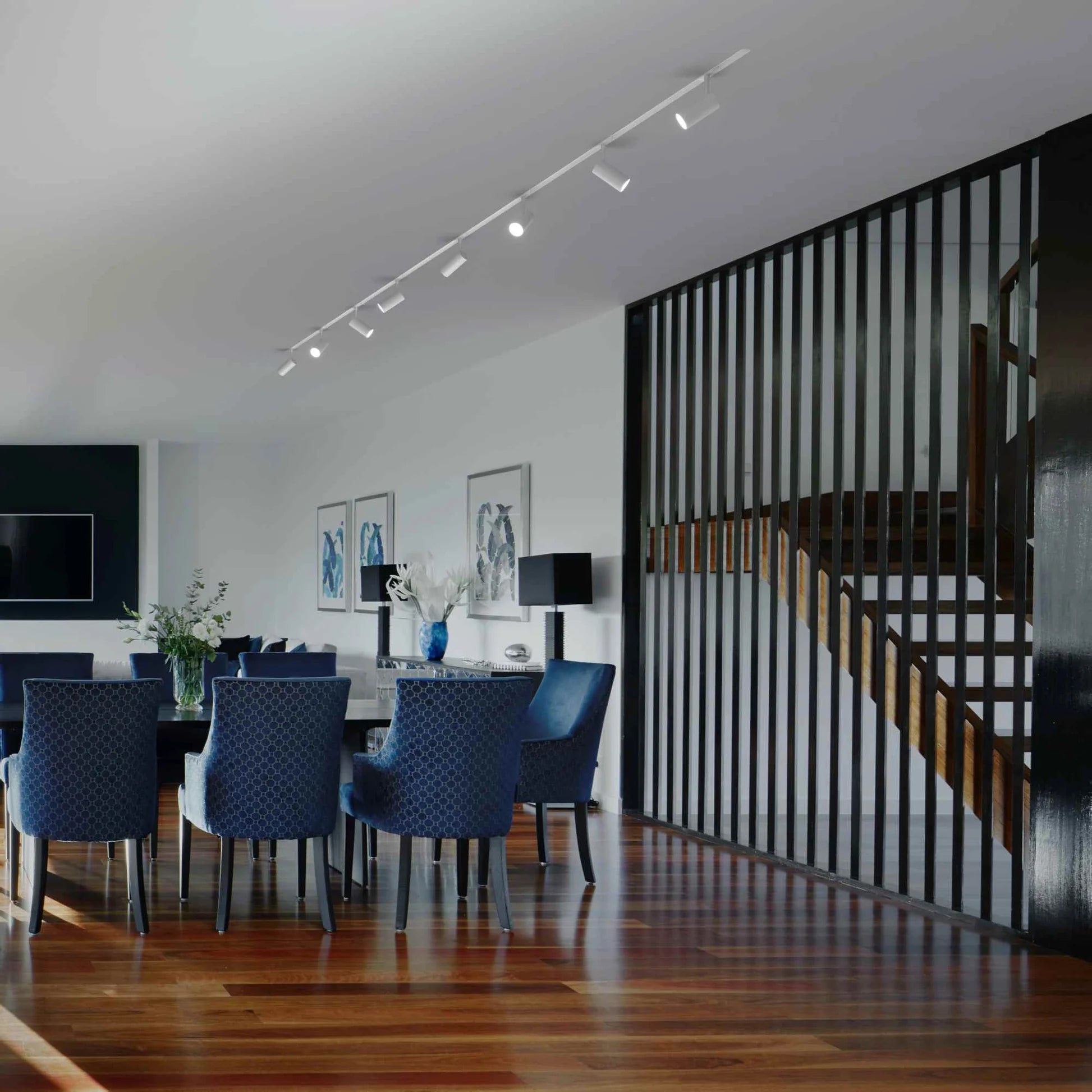 Foco LED para carril magnético 48V - 18W - 2800K