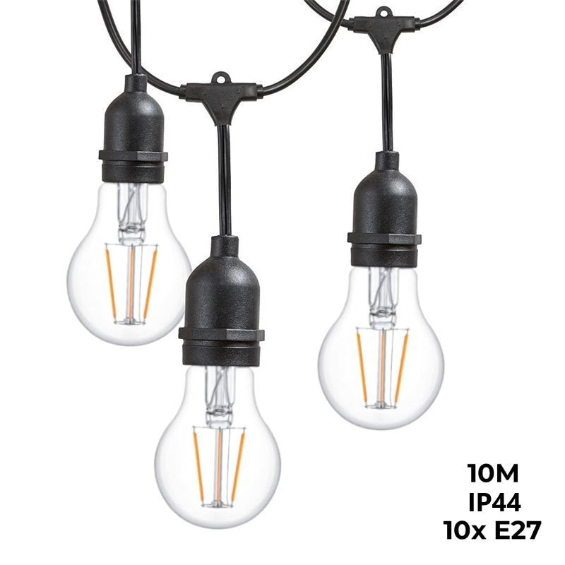 Guirnalda decorativa exterior 10 metros - IP44