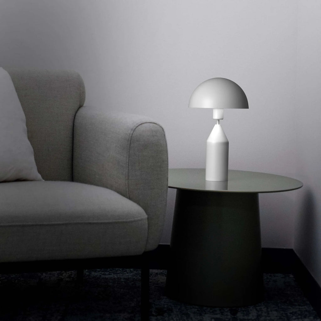 Lámpara de mesa de metal "Cutt" - E27