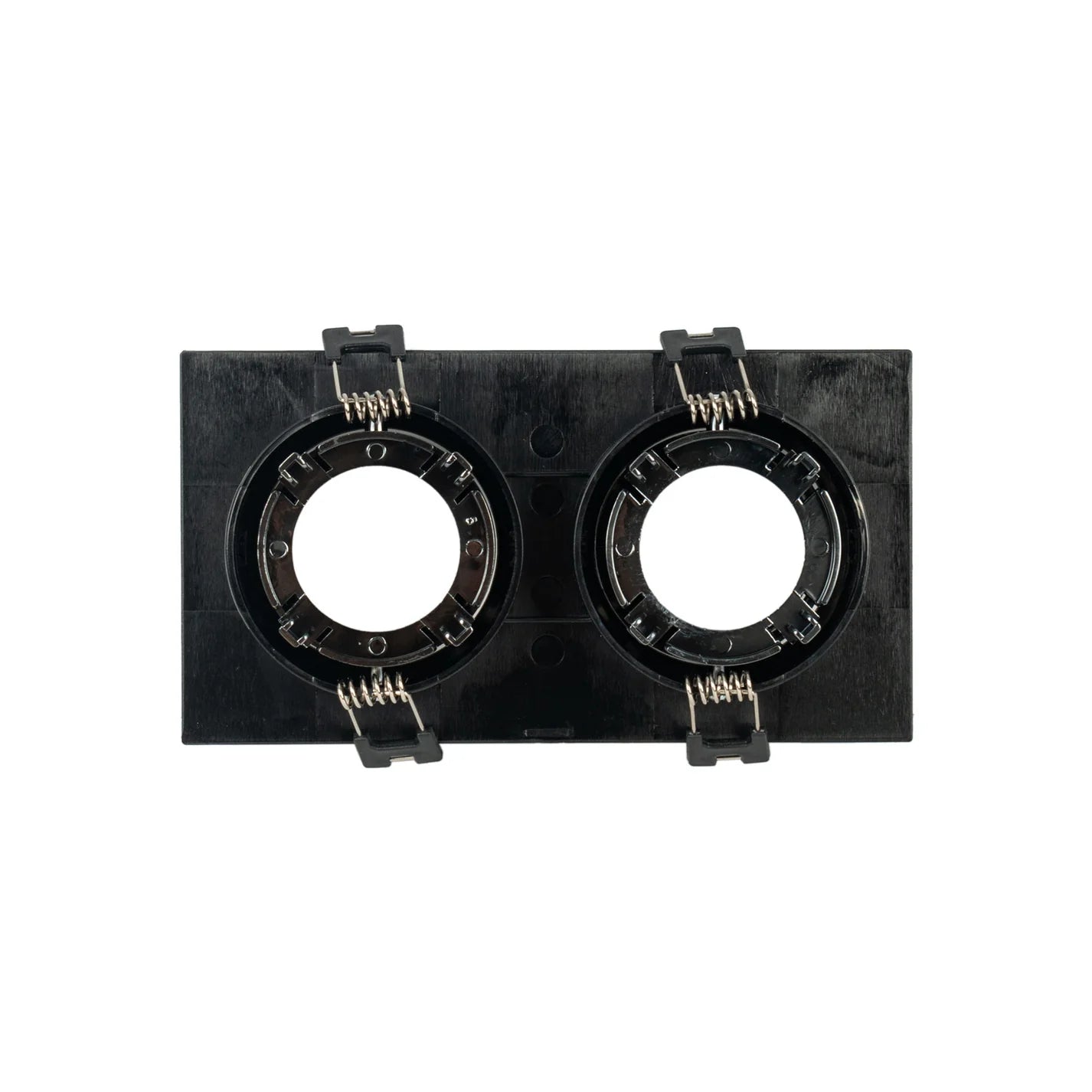 Kit downlight cuadrado basculante doble Bajo UGR + Portalámpara + Bombilla GU10