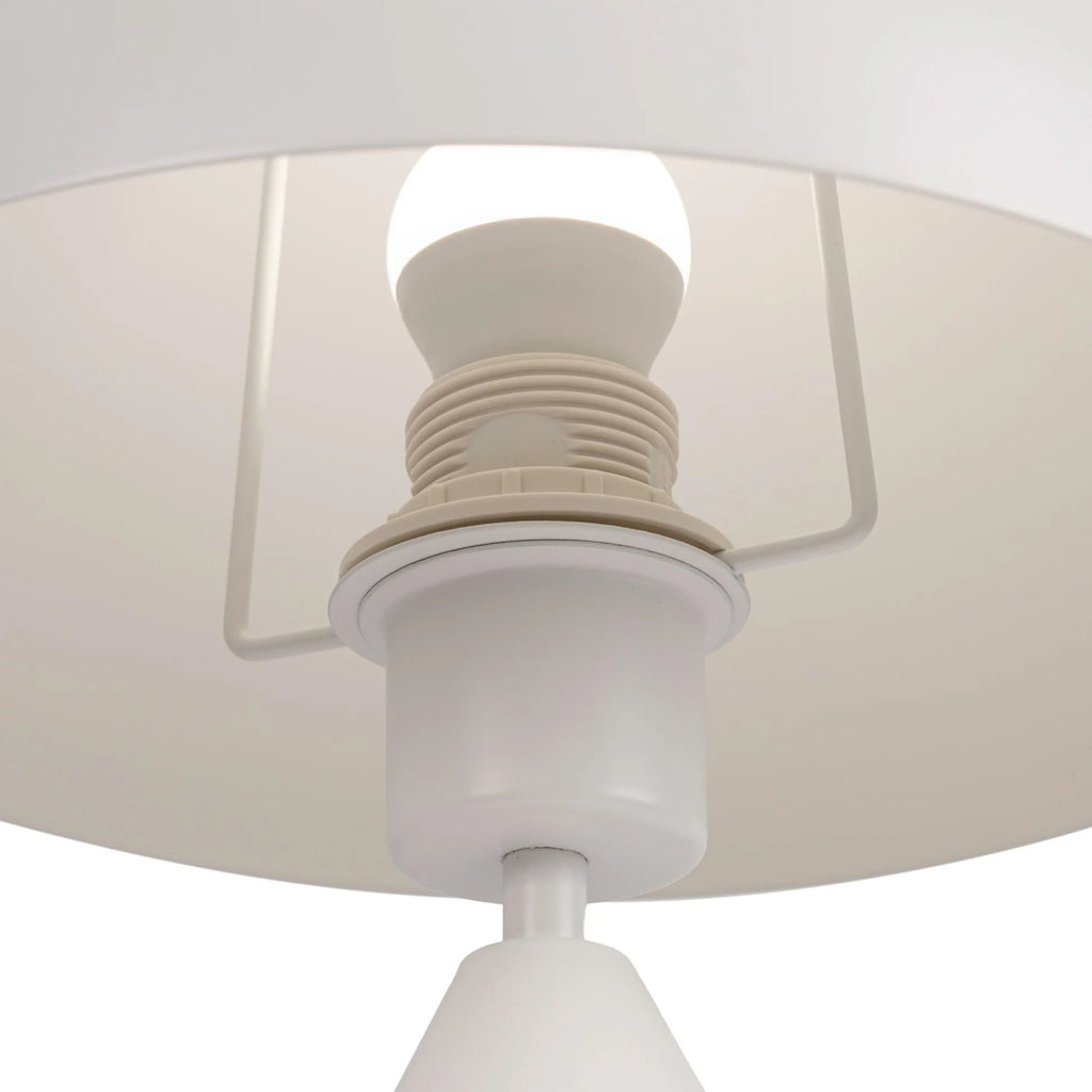 Lámpara de mesa de metal "Cutt" - E27