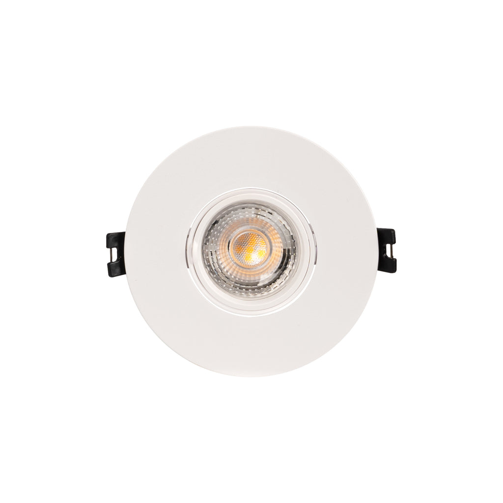 Spot redondo basculante para lámpara GU10 / MR16 - Corte Ø75 mm