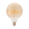 Bombilla decorativa filamento "HOME" E27 G125 - 4W - 2200K