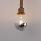 Bombilla decorativa espejada plateada E27 G125 - 6W - 3000K