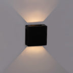 Aplique de pared exterior LED cuadrado "Square 2" - 3W - IP54 - Emisión de luz dos caras
