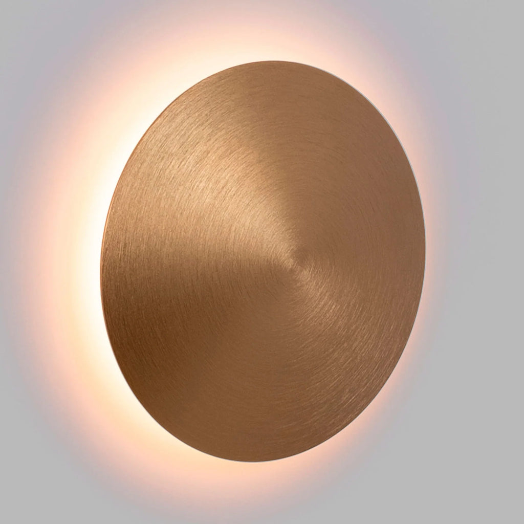 Aplique LED de pared circular "Eclipsis" 18W - 3000K - CRI90 - Driver KeGu - IP20