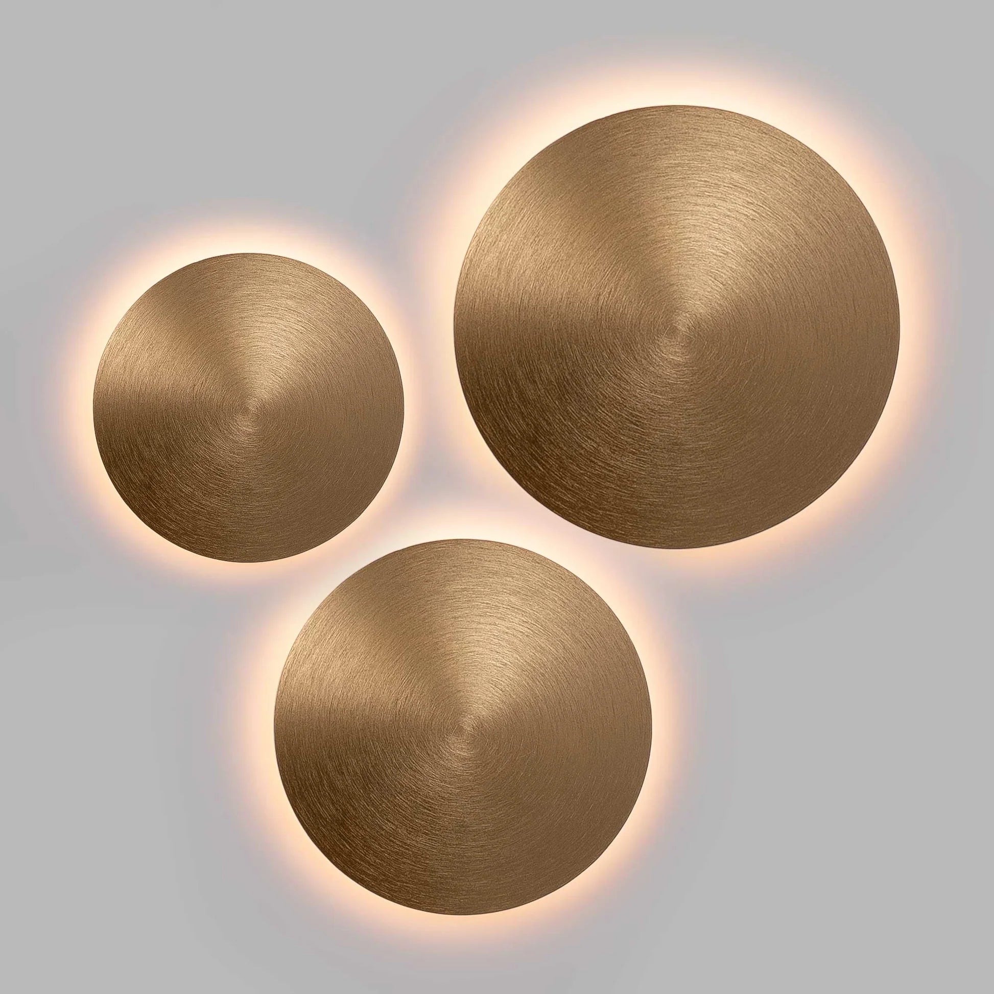 Aplique LED de pared circular "Eclipsis" 18W - 3000K - CRI90 - Driver KeGu - IP20