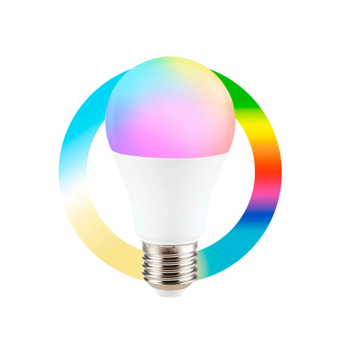 Bombilla Smart WIFI RGB + CCT - E27 9W