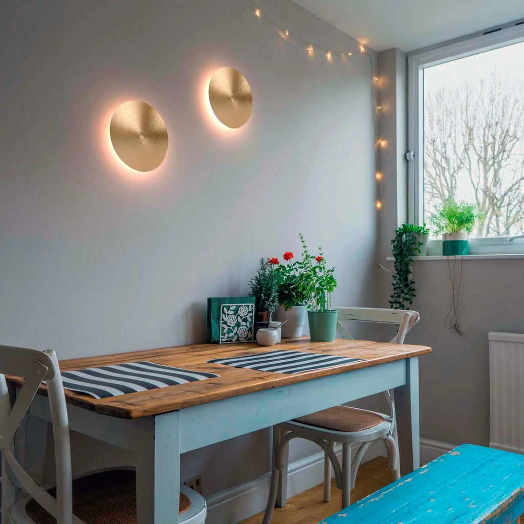 Aplique LED de pared circular "Eclipsis" 18W - 3000K - CRI90 - Driver KeGu - IP20