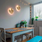 Aplique LED de pared circular "Eclipsis" 18W - 3000K - CRI90 - Driver KeGu - IP20