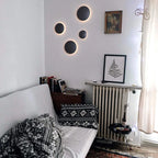 Aplique LED de pared circular "Eclipsis" 18W - 3000K - CRI90 - Driver KeGu - IP20