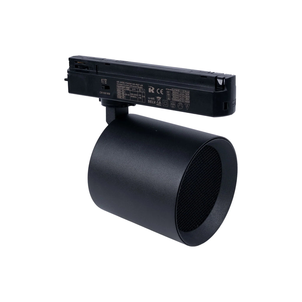 Proyector LED para riel monofásico CCT - 40W - CRI 90