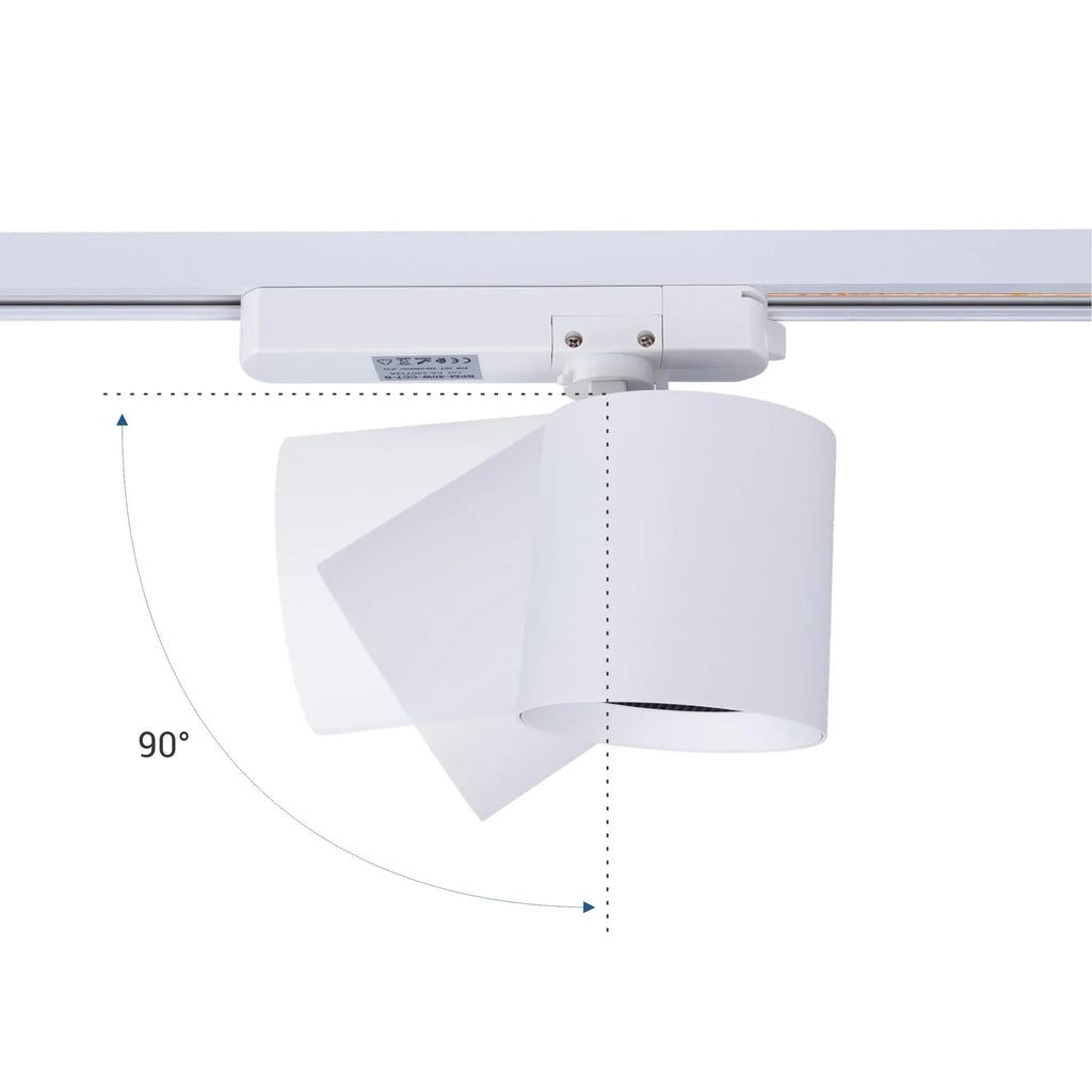Proyector LED para riel monofásico CCT - 40W - CRI 90