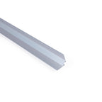 Perfil de aluminio de superficie para esquinas - Con difusor - Kit completo - 20x20mm - Tira LED hasta 10mm - 2 metros